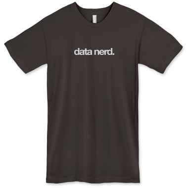newrelic data nerd tshirt